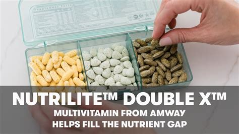 amway double x|Double X Multivitamin Helps Fill the Nutrient Gap .